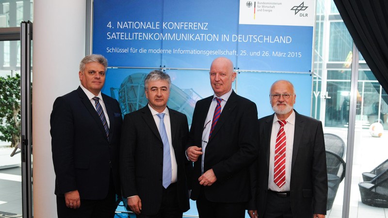 Eröffnung der 4 Nationalen Konferenz Satellitenkommunikation in