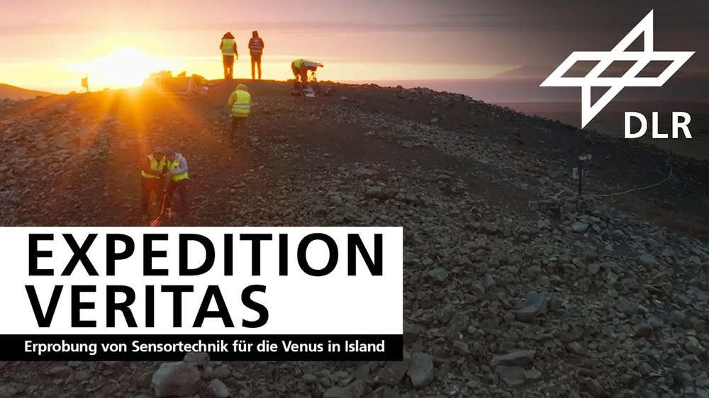 Video: Mit Durchblick zur Venus: DLR-Sensortechnik auf dem isländischen Prüfstand