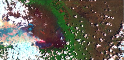 Fire detection on Kilimandjaro - October 2020