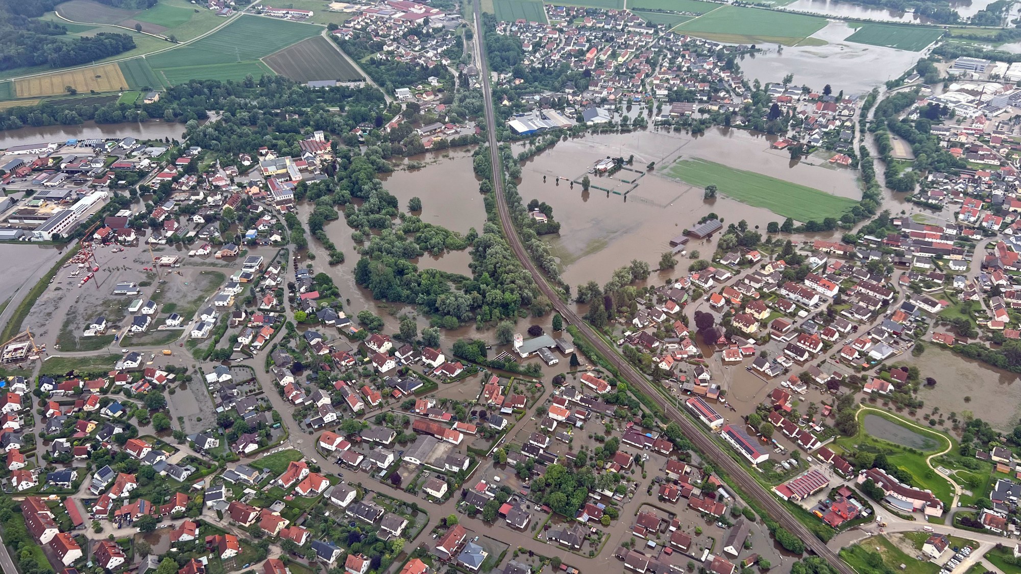 Hochwasser in Offingen