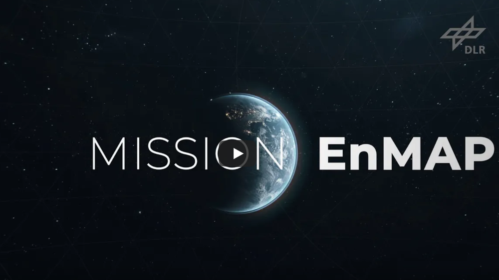 Environmental satellite EnMAP - The mission video