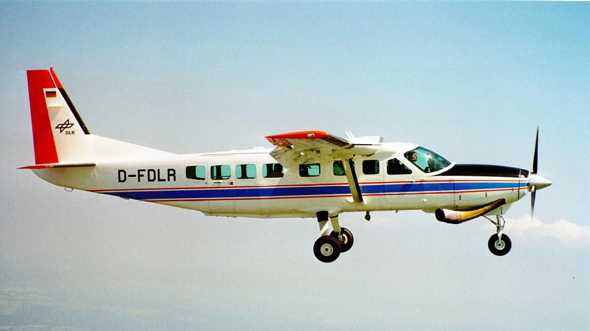 Cessna 208B Grand Caravan, umgebaut zum fliegenden Hörsaal