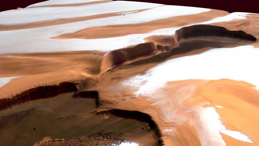 Mars-Nordpol - Chasma Boreale