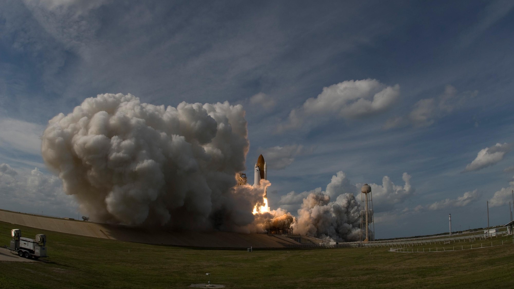 Raumfähre Atlantis startete am 07.02.2008