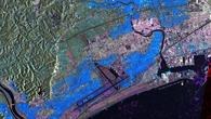 TerraSAR-X-Satellitendaten zeigen Zerstörungen des Tsunamis in Japan