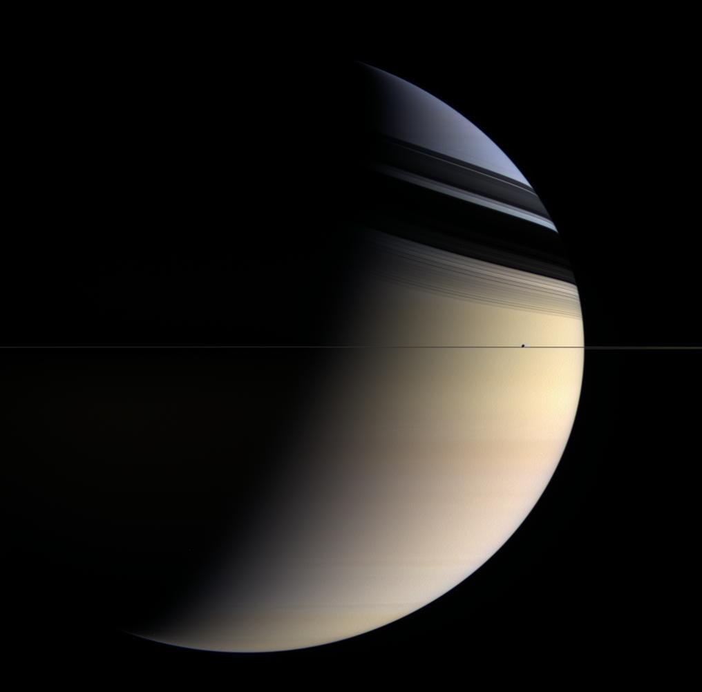 Saturns vielfarbiges Spektrum