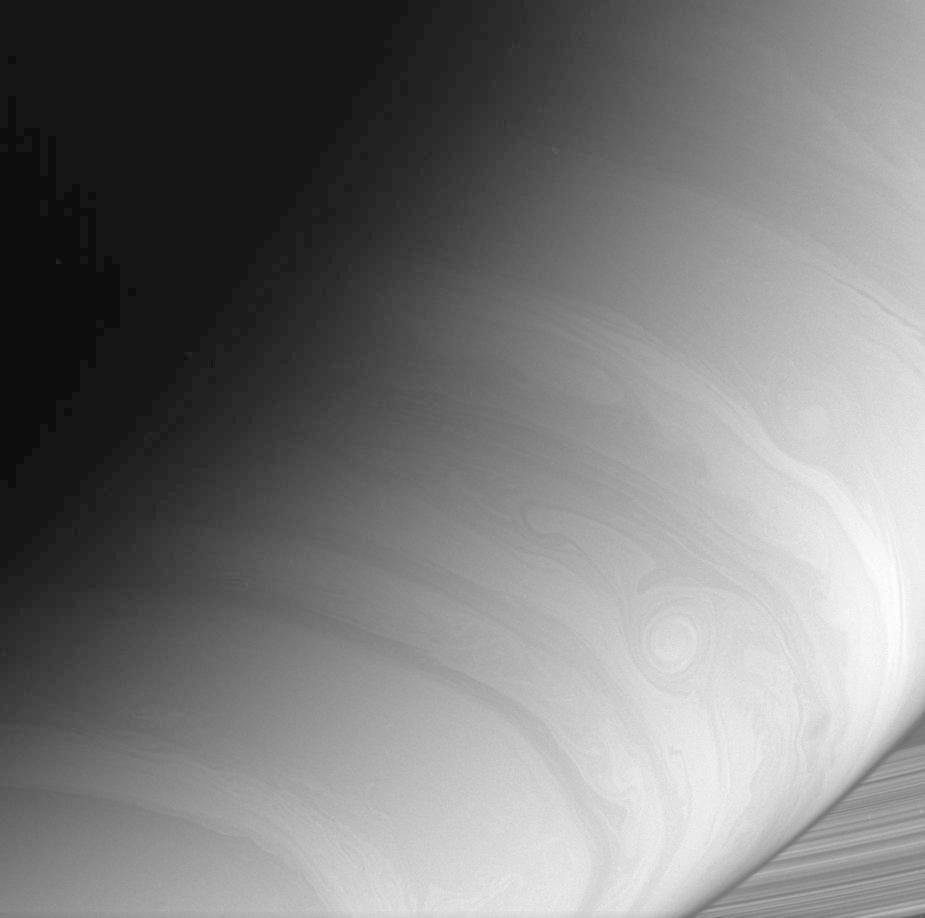 Wolkenbänder des Saturn