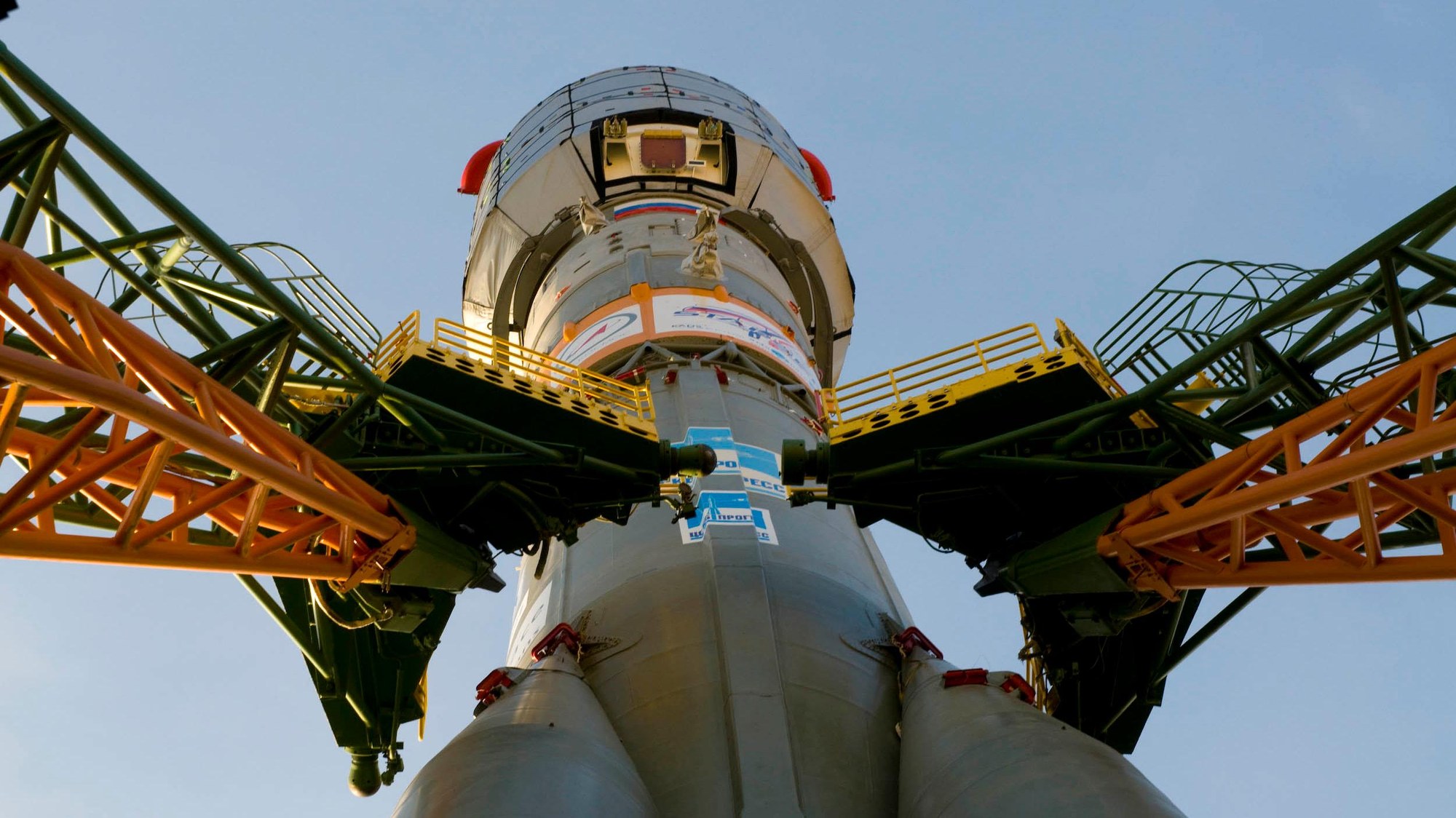 Sojus-Fregat-Rakete mit Galileo-Testsatellit