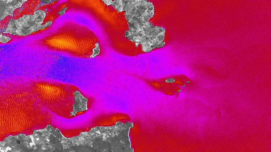 Strömungen im Pentland Firth