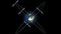 Galileo-Testsatelliten auf ihren Umlaufbahnen