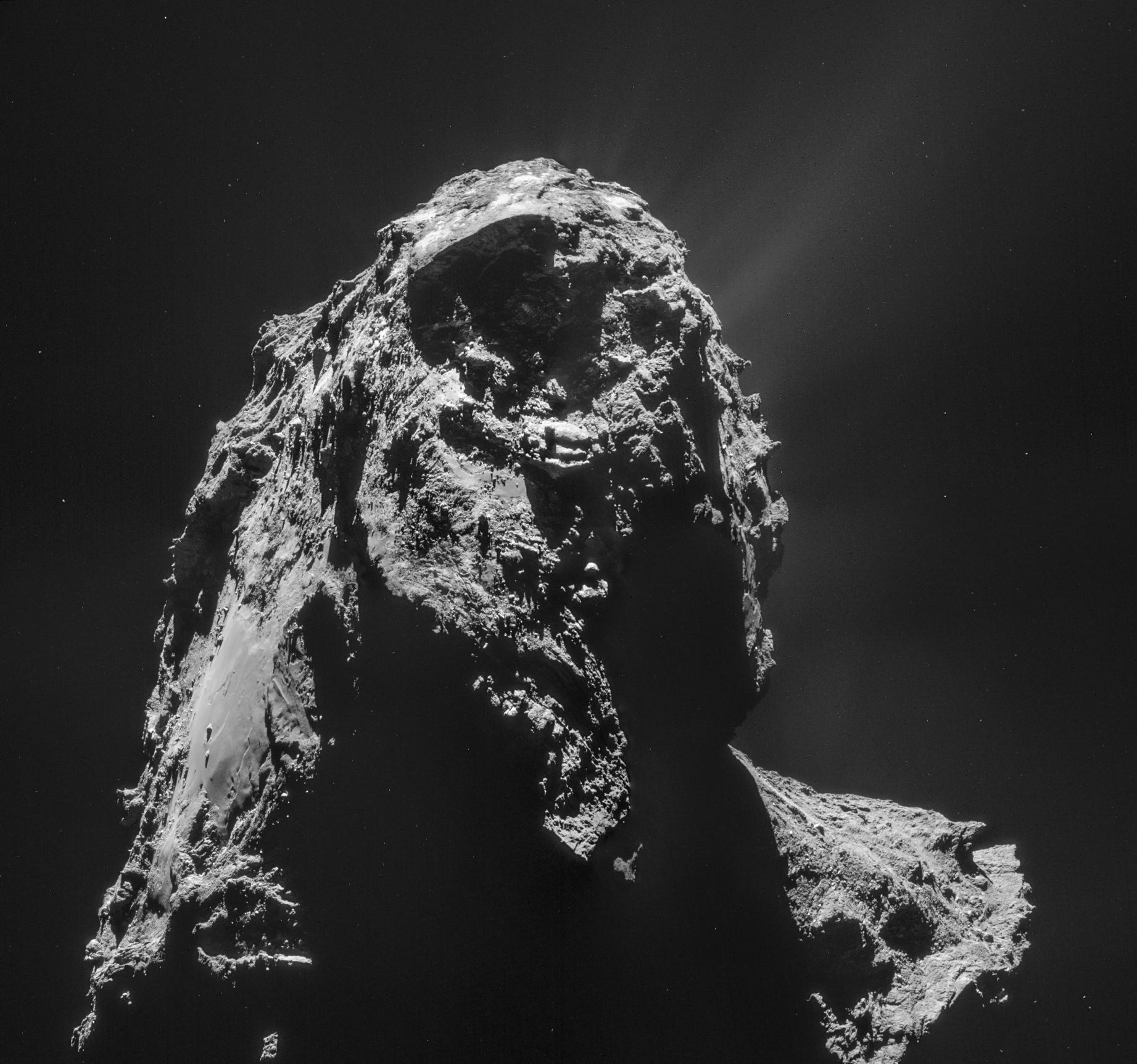 Der Komet am 16. Januar 2015