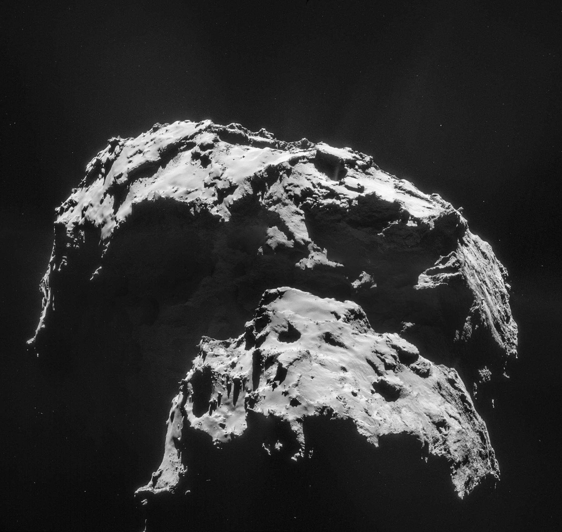 Der Komet am 21. Januar 2015
