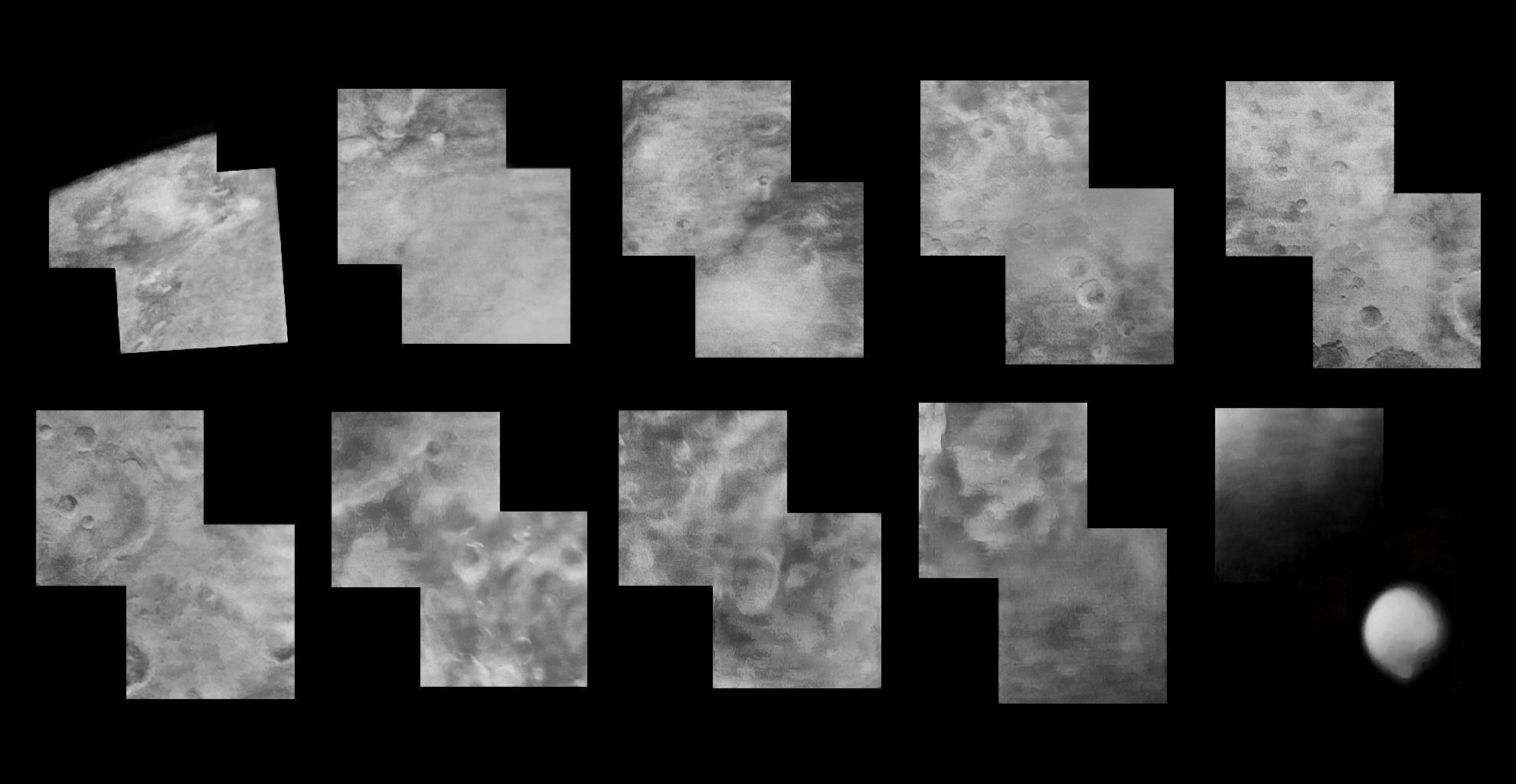 Zusammenstellung der besten Bilder des nahen Mars-Vorbeiflugs von Mariner 4