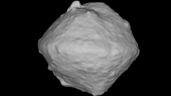 3D-Modell des Asteroiden Ryugu