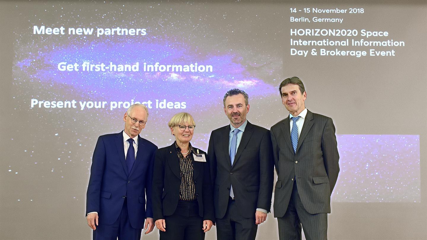 Dr. Gerd Kraft, Dr. Claudia Lindberg, Thomas Jarzombek und Matthias Petschke