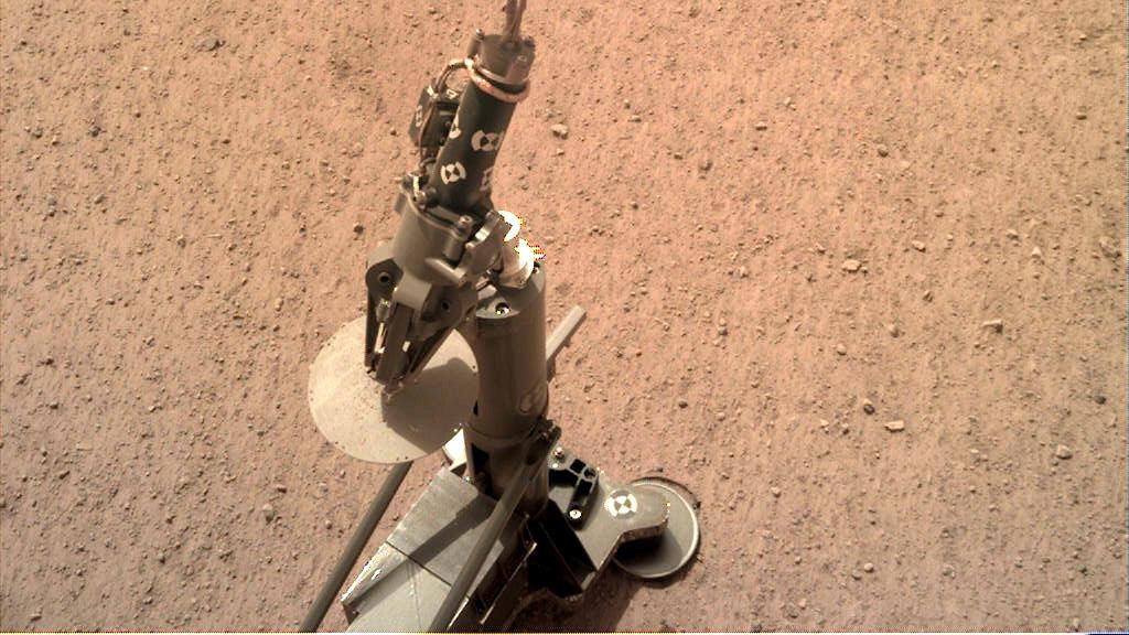 DLR-Experiment HP³ auf dem Marsboden