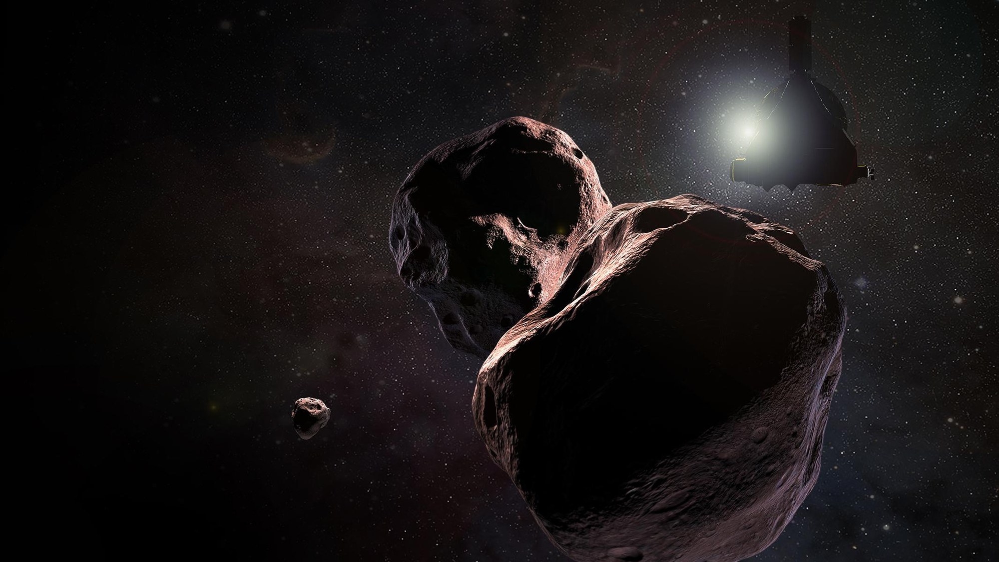 Nahvorbeiflug von New Horizons an Ultima Thule