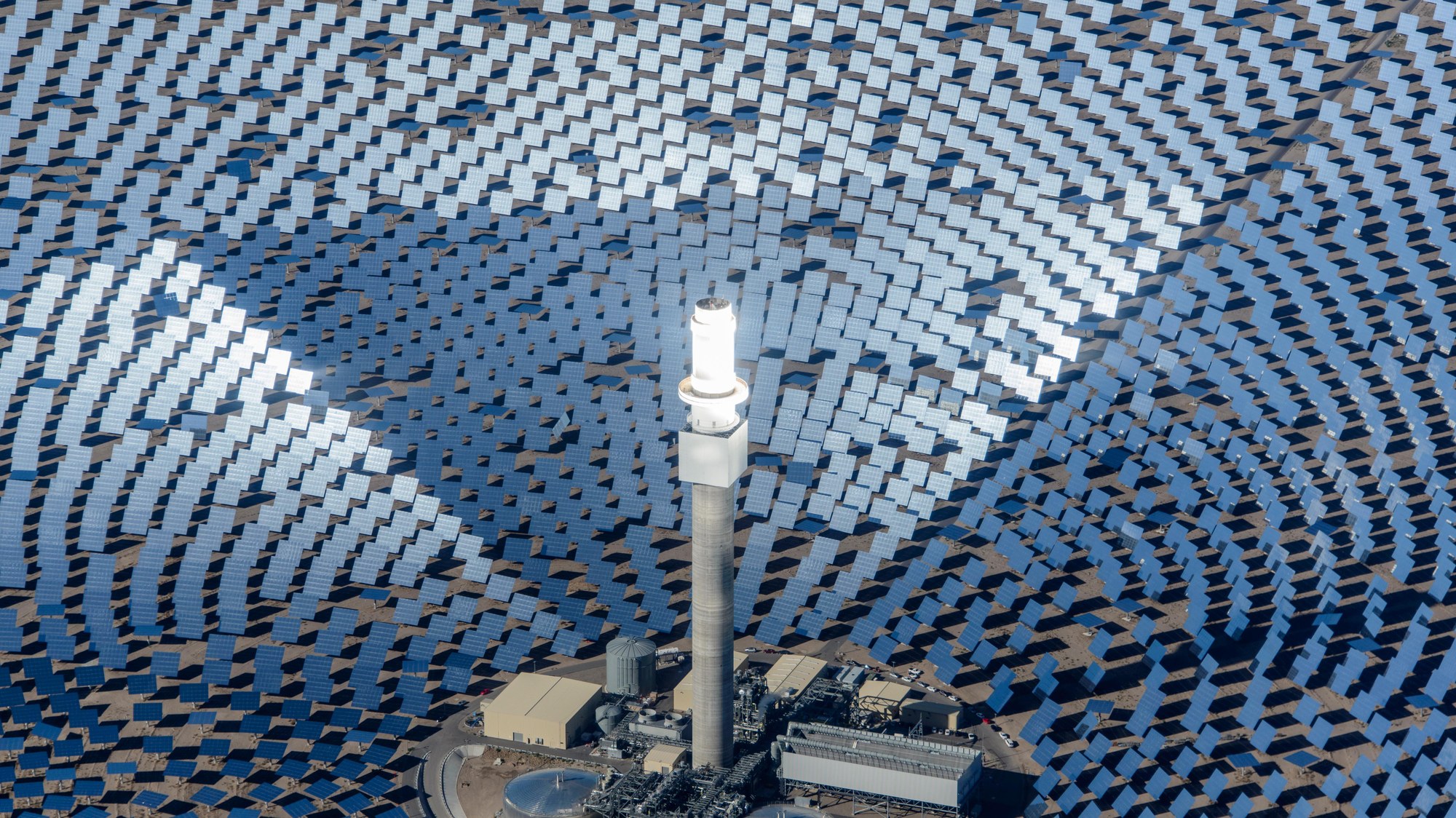 Solarturmkraftwerk Crescent Dunes in Nevada