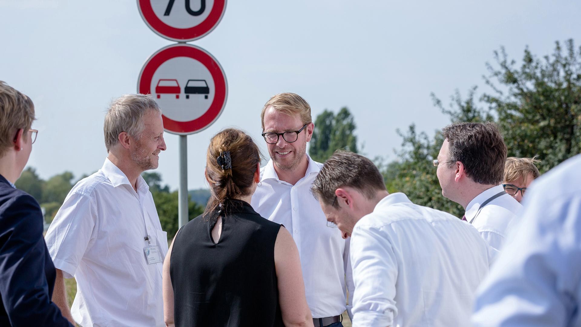 Staatssekretär Muhle besucht Testfeld Niedersachsen