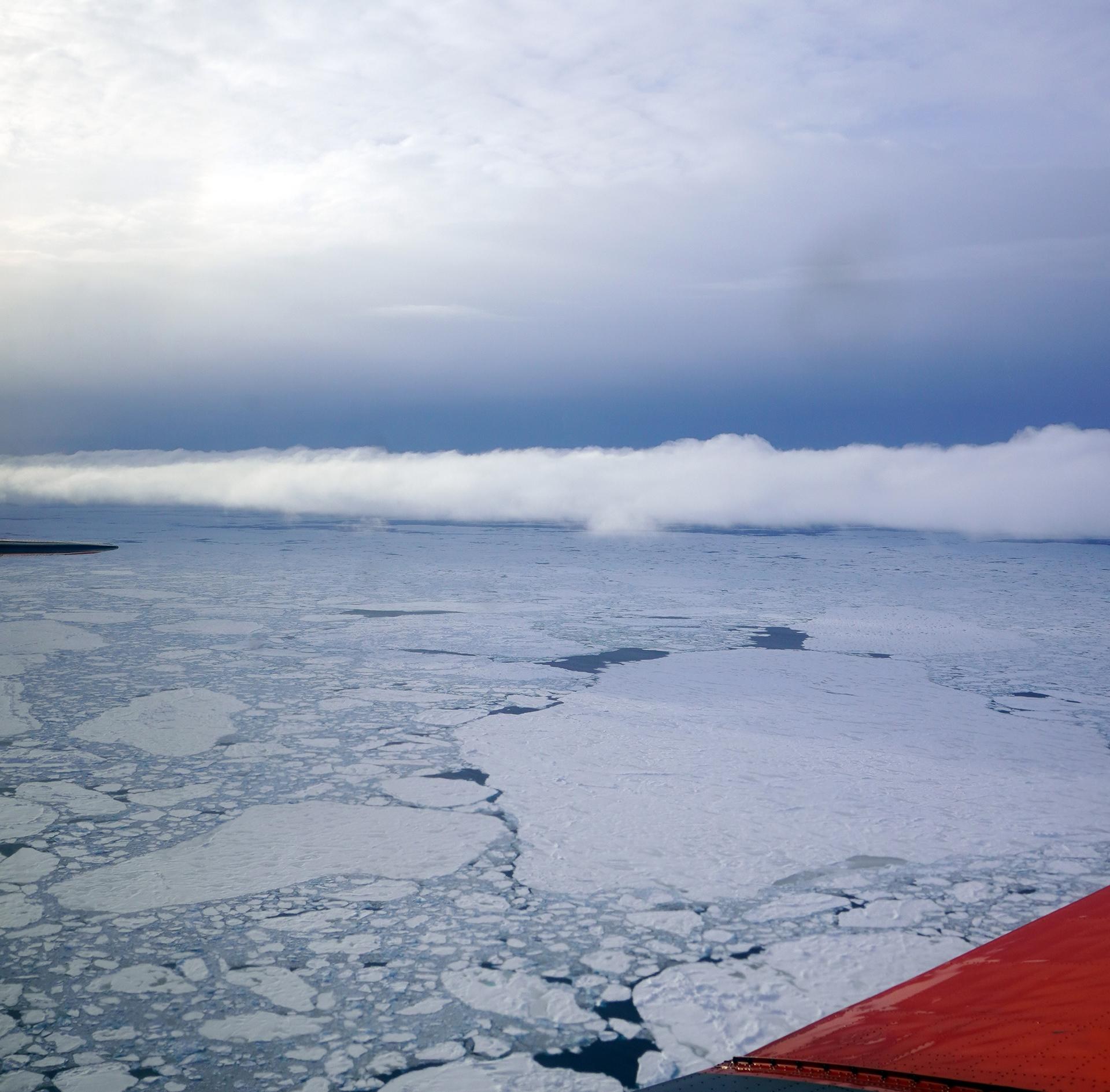 MOSAiC: Arktische Wolke