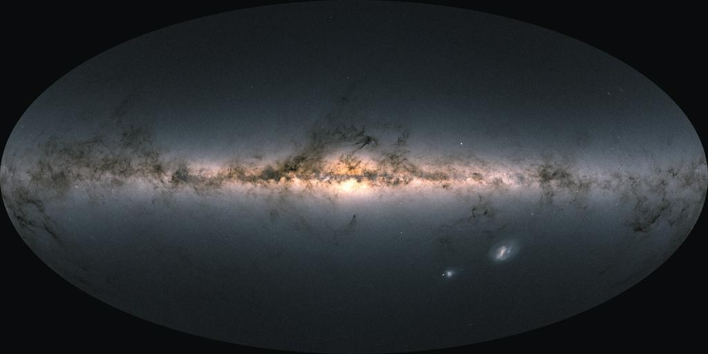 Gaia-Abbildung Milchstraße