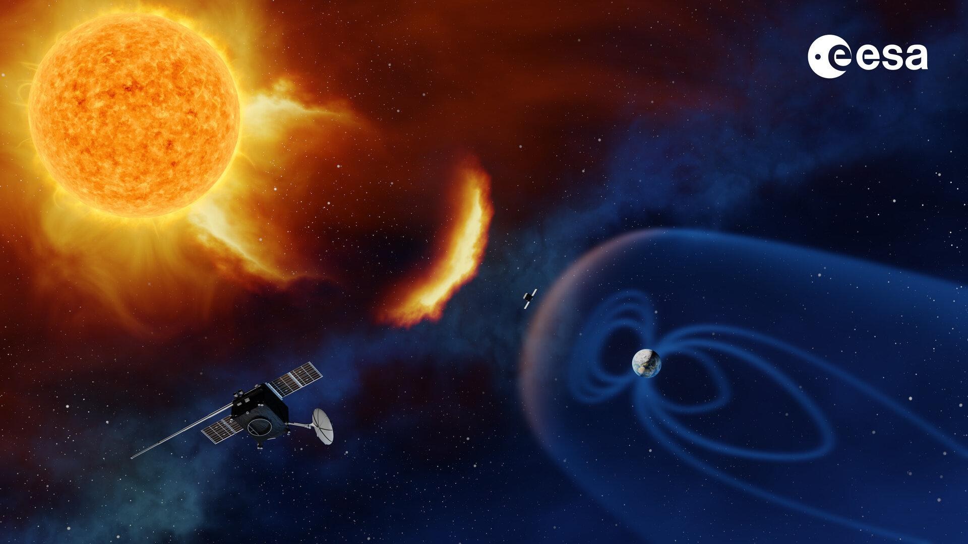 Satellitenmissionen zur Sonnenbeobachtung und als Frühwarnsystem