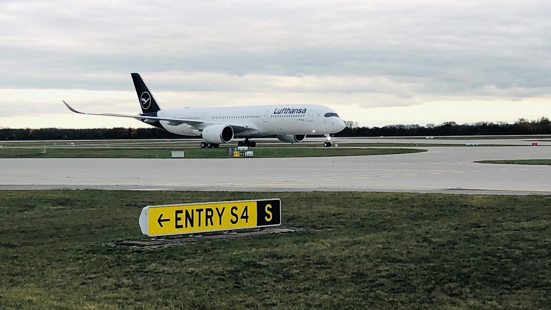 Airbus A350 der Lufthansa