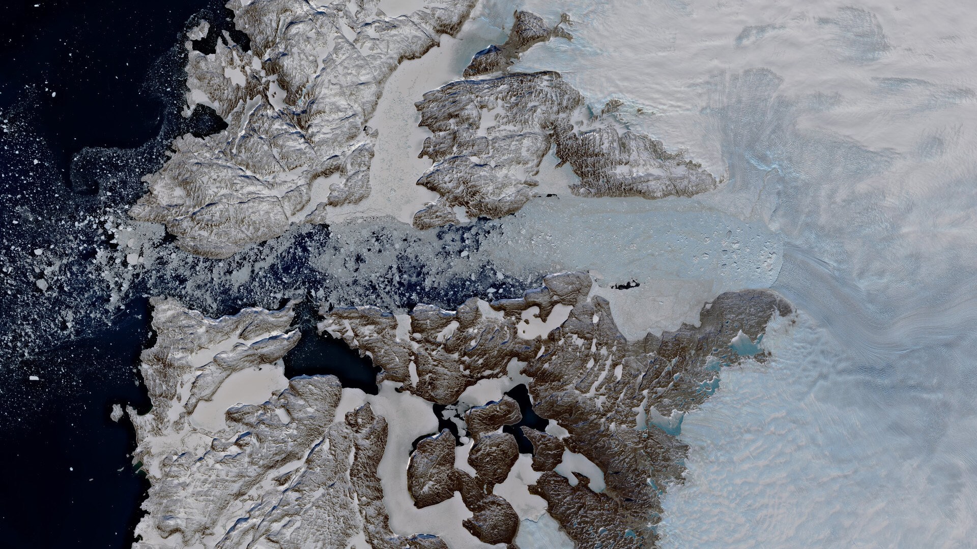 Jakobshavn-Gletscher in Grönland