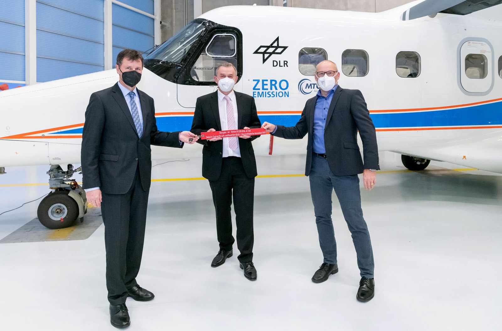 Die Projektpartner MTU Aero Engines und DLR