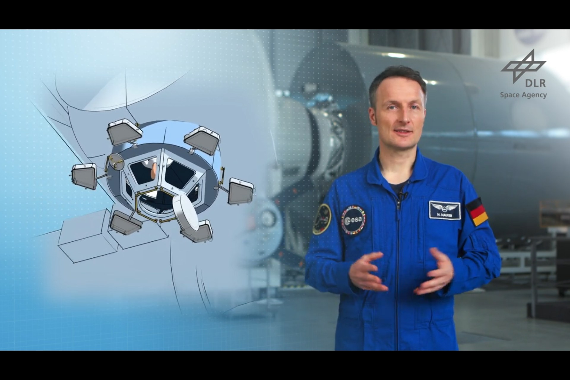 Matthias Maurer beantwortet Fragen zur ISS