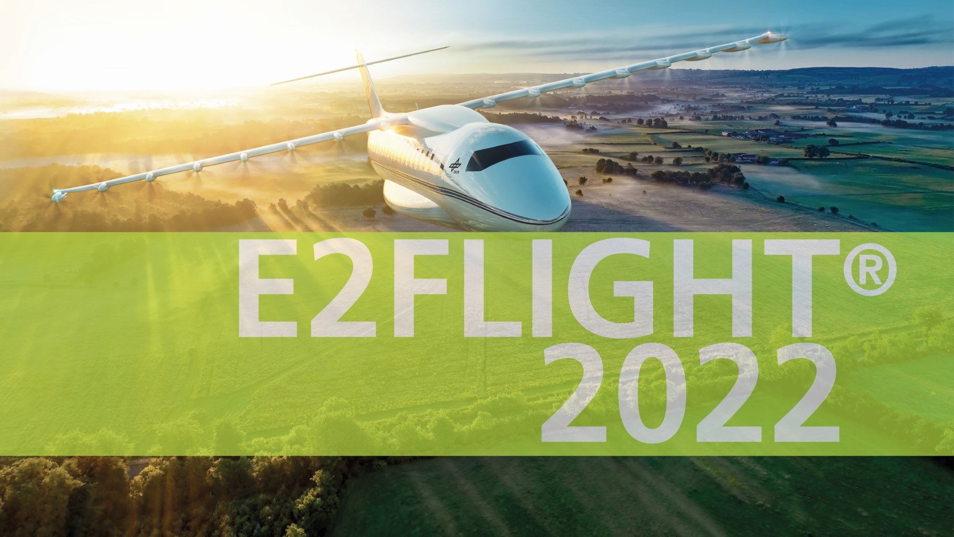 Die E2Flight Conference 2022 findet virtuell statt: Forschung und Industrie berichten über Projekte zum elektrischen und emissionsfreien Fliegen.