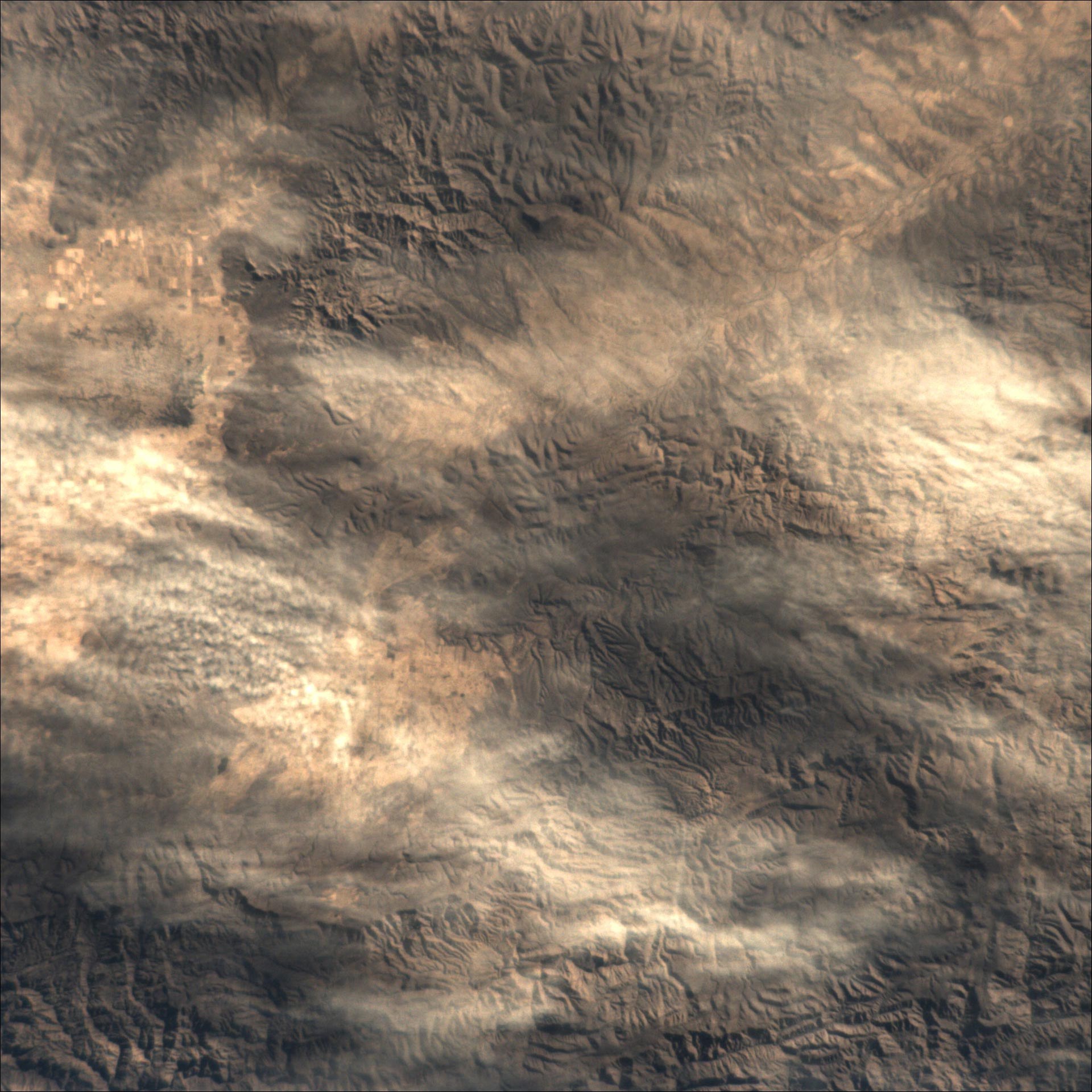 Satellitenbild von New Mexico, USA