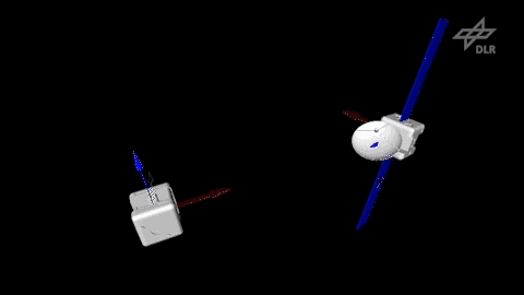 Simulation mit den beiden Astrobees