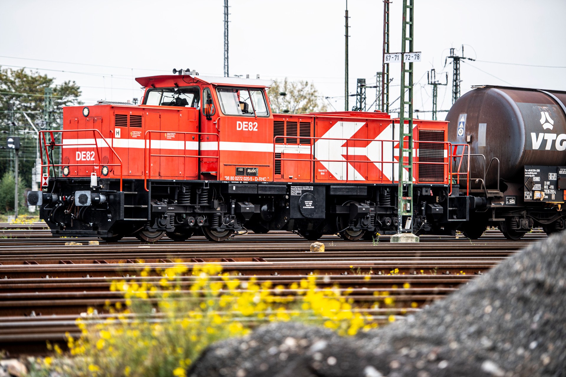 Rangierlokomotive DE82