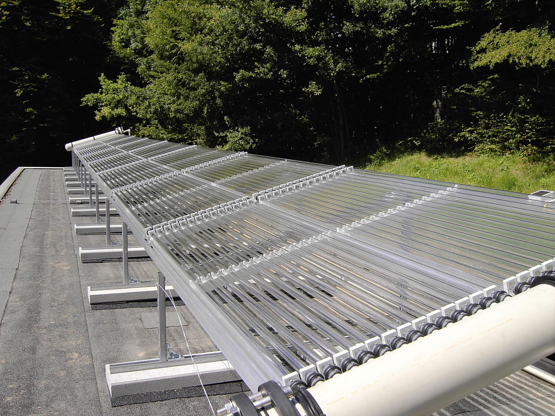 Solar betriebene Wasserreinigunsanlage Lampoldshausen (SOWARLA)