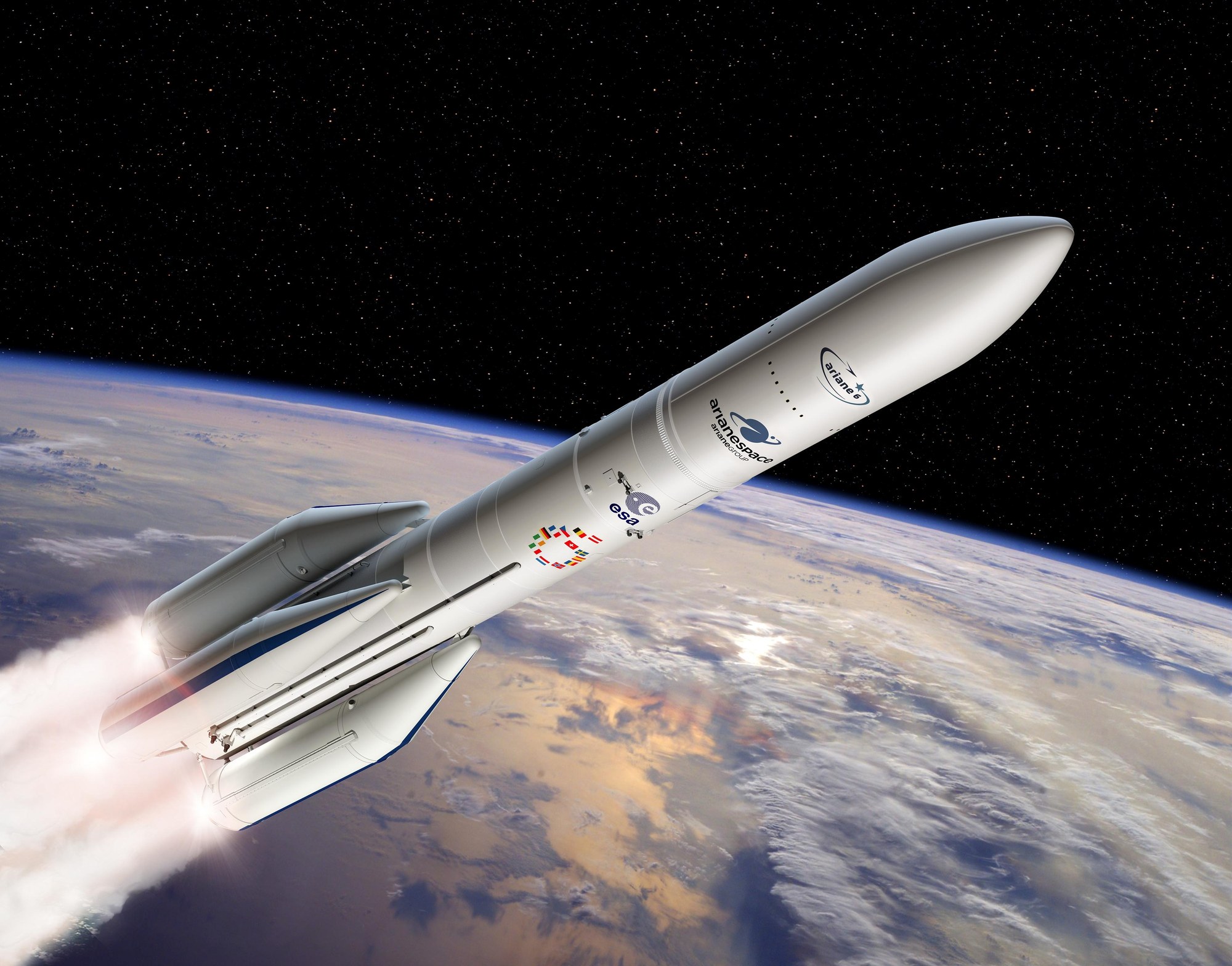 Die europäische Trägerrakete Ariane 6