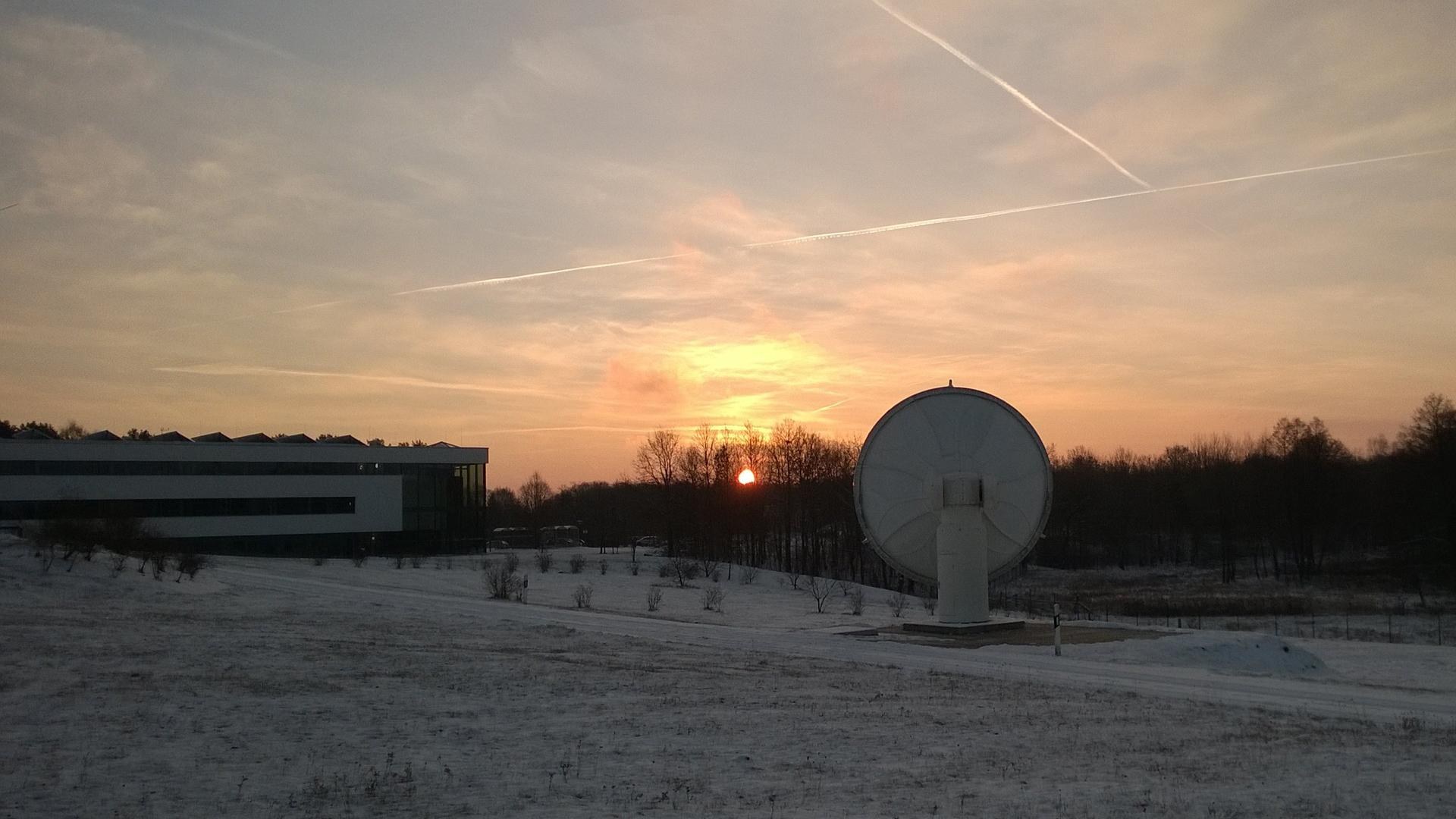 DSCOVR-Antenne in Neustrelitz