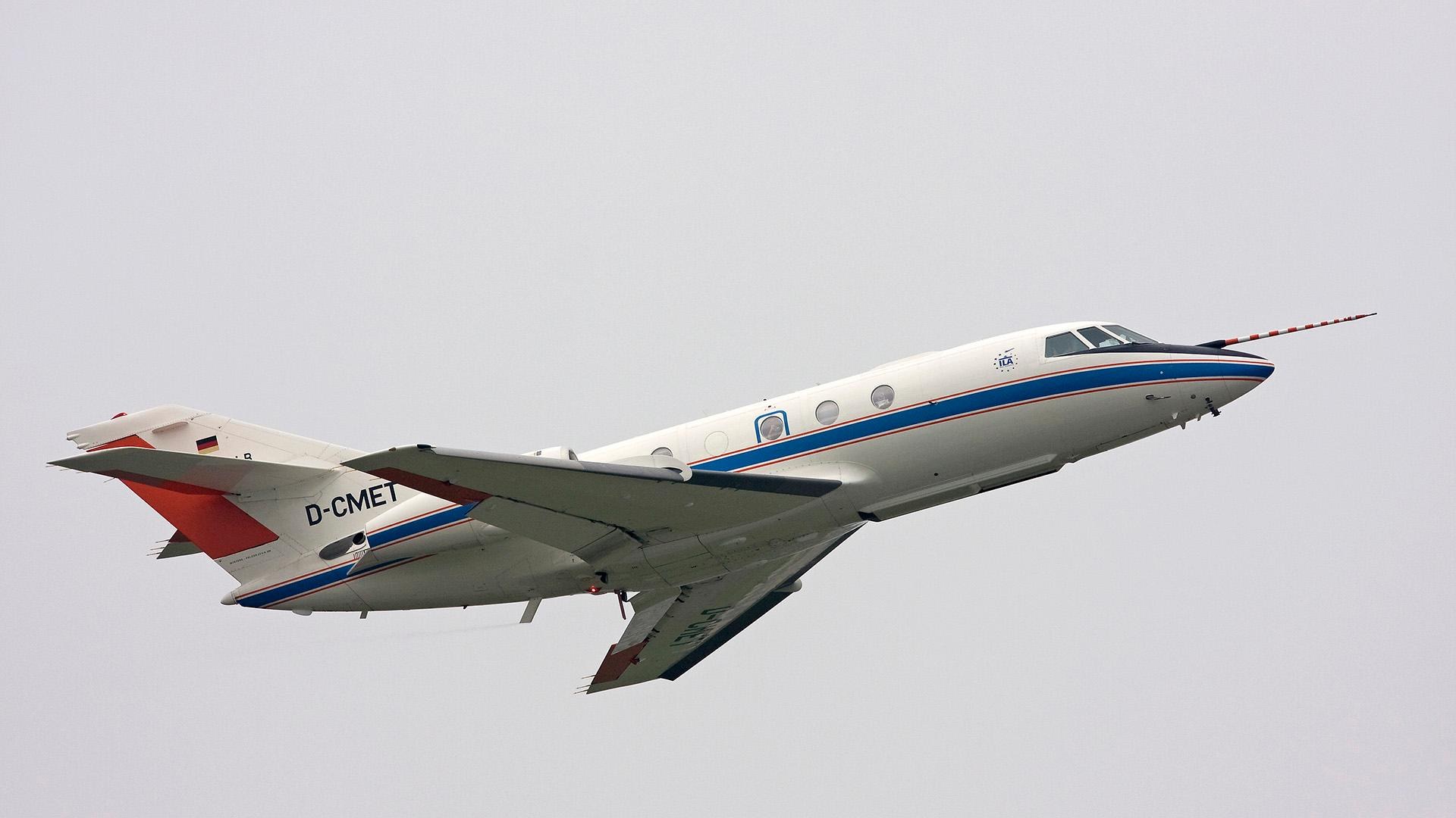 Dassault Falcon 20-E5 (D-CMET) im Einsatz