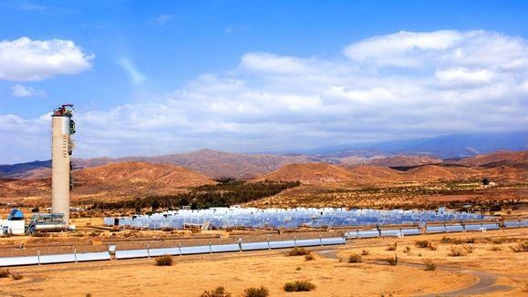 Punktfokussierende Systeme: Solarturm Plataforma Solar de Almería