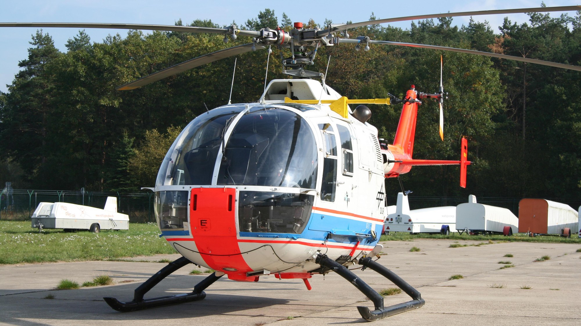 Der Hubschrauber BO 105
