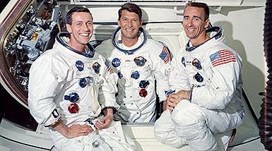 Die Besatzung der Apollo 7-Mission