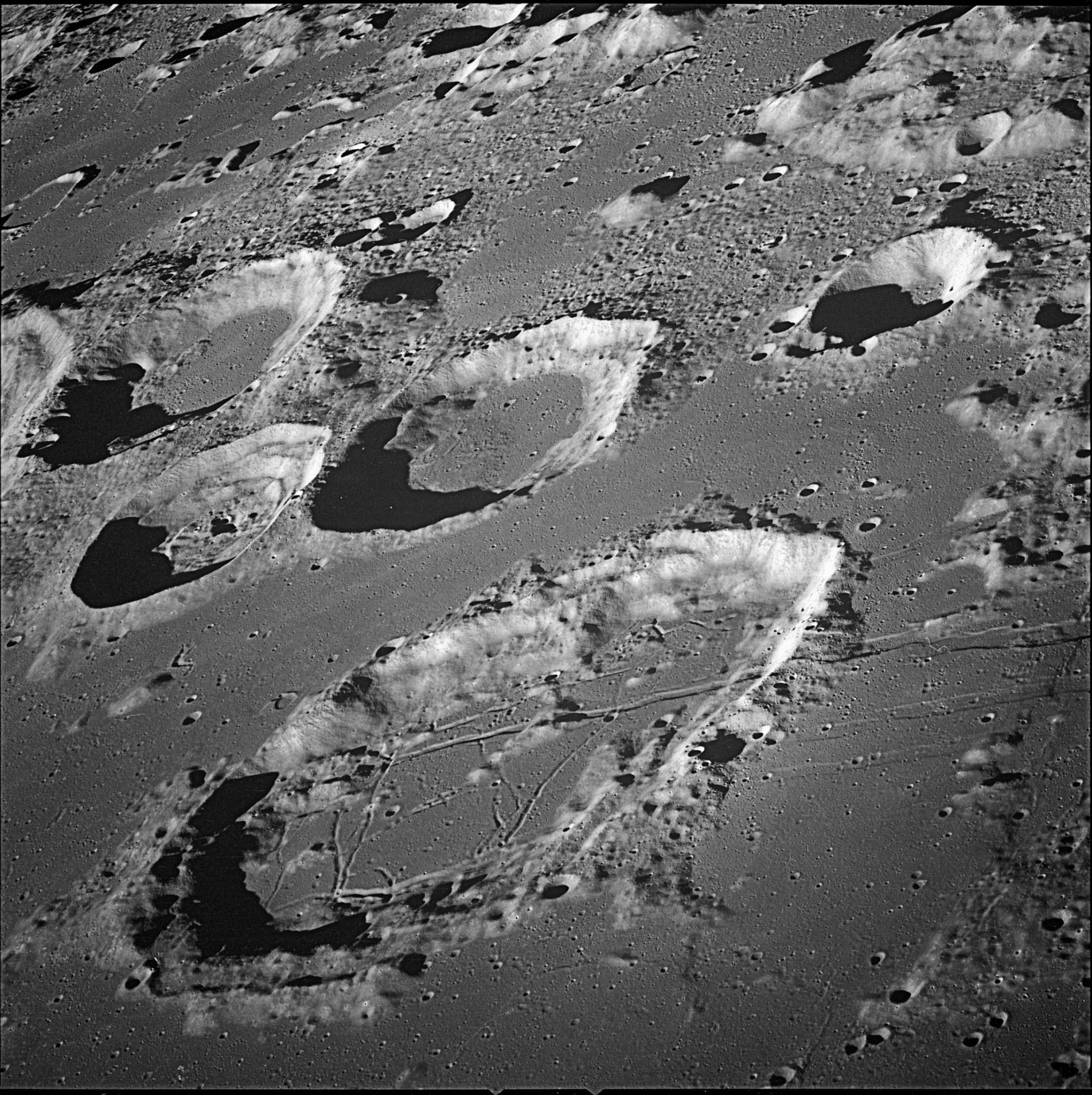 Der Krater Goclenius auf dem Mond