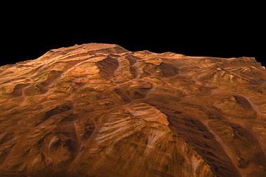 Valles Marineris in 3D