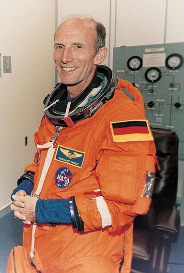 ESA-Astronaut Gerhard Thiele