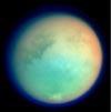 Saturnmond Titan in Farbe