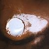 Mars: Krater mit Eis