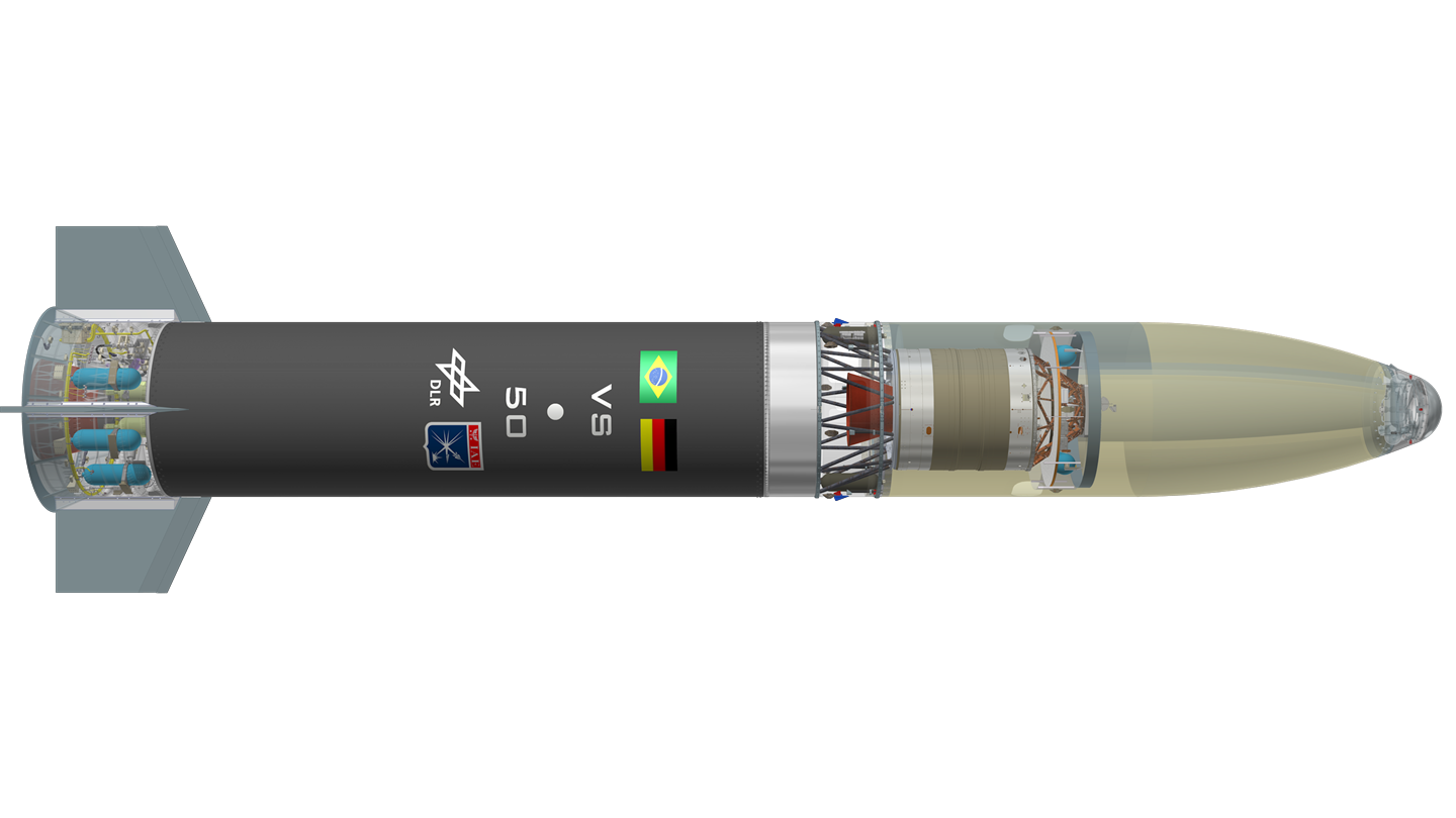 2 stufige ballistische Version VS-50