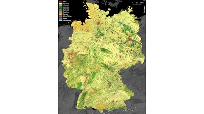 Neue DFD Landnutzungs- und Landbedeckungskarte für Deutschland