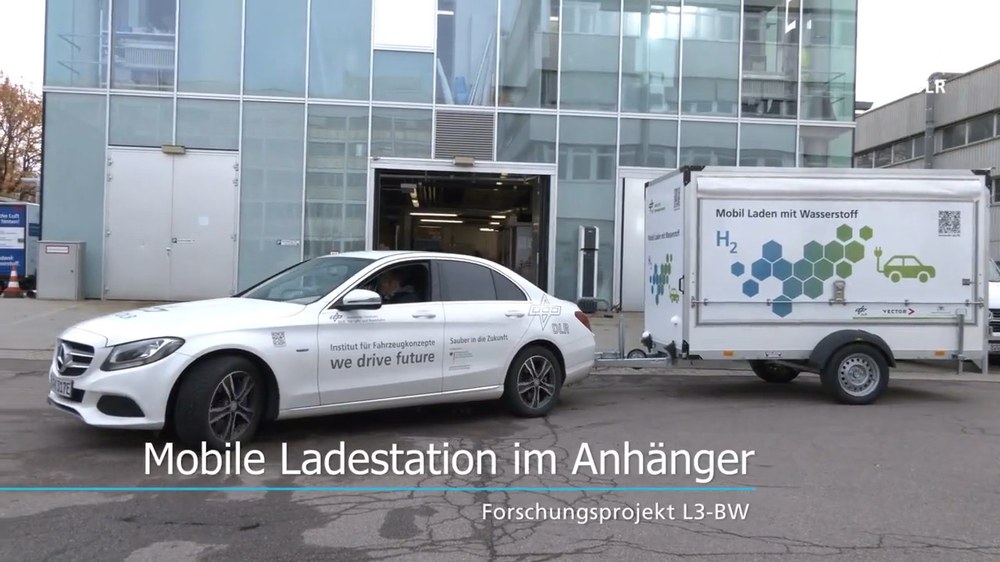 L3-BW („Laden, landauf, landab für Baden-Württemberg“) - Mobile Ladestation im Anhänger