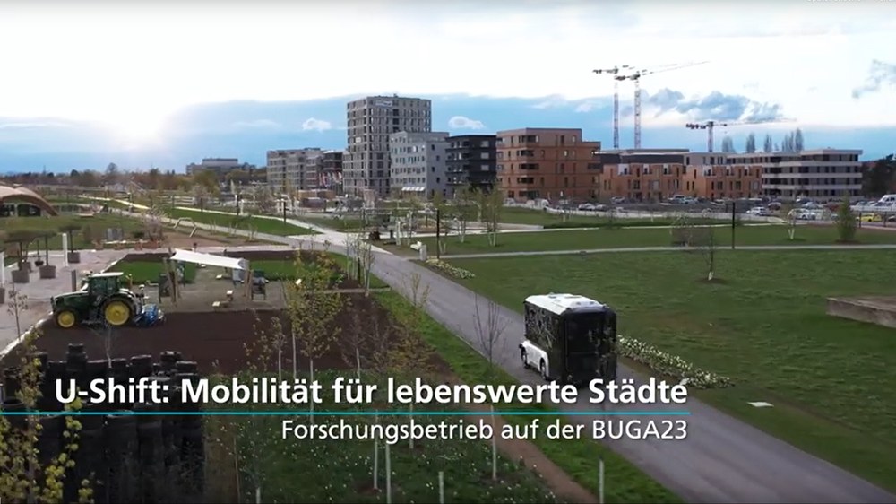 Making of: DLR-Fahrzeugkonzept U-Shift für die Bundesgartenschau 2023